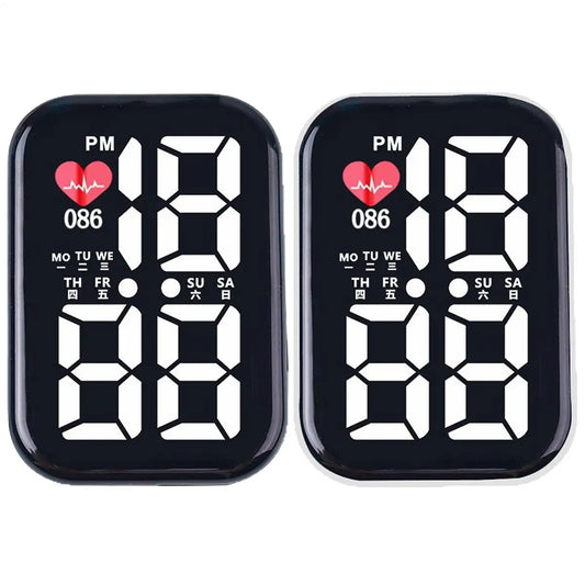 Stick On Waterproof Car Clock LED Small Digital Clock For Dashboard Motorcycle Boat Bike Truck SUV RV Dashboard Peaceful Pleasures Health and Wellness