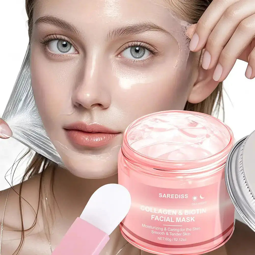 Collagen Peel-Off Night Mask – Firming & Hydrating Peaceful Pleasures Health and Wellness