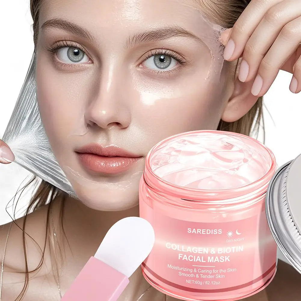 Collagen Overnight Peel-Off Face Mask – Hydrate, Firm & Glow