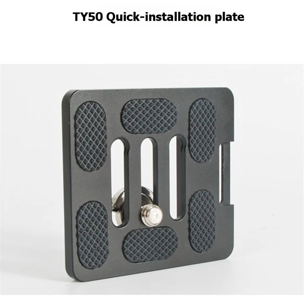 (ABDH) TY-50 Quick Release Plate 1/4 Screw for Tripods SLR Camera SIRUI G10 G20C10 KX10 Y10 A1205 A1005 Quick Release Plate Peaceful Pleasures Health and Wellness