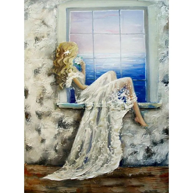GATYZTORY Paint By Numbers For Adults Children Ballet Girl DIY HandPainted Oil Painting Figure Picture Home Wall Decor Gift Peaceful Pleasures Health and Wellness 99-18 40x60cm Unframed