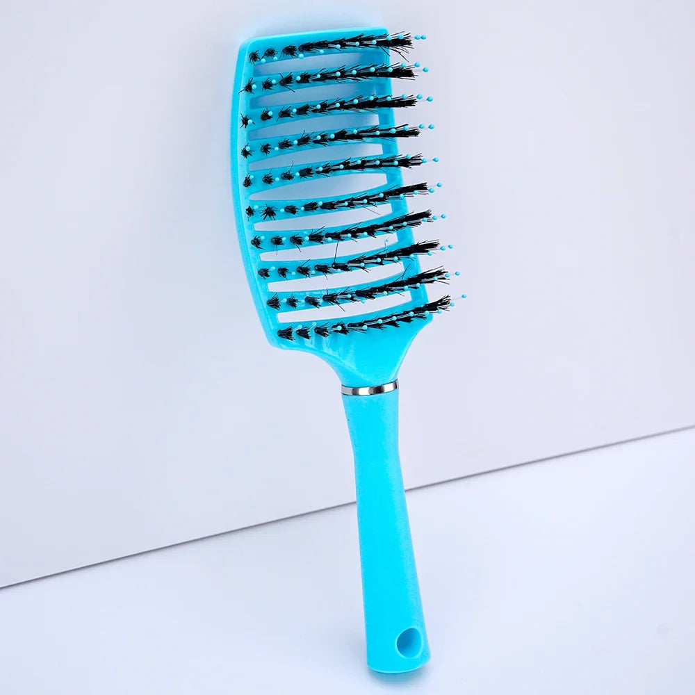 Vented Hair Styling Brush – Anti-Static, Ergonomic Blow-Dry Brush