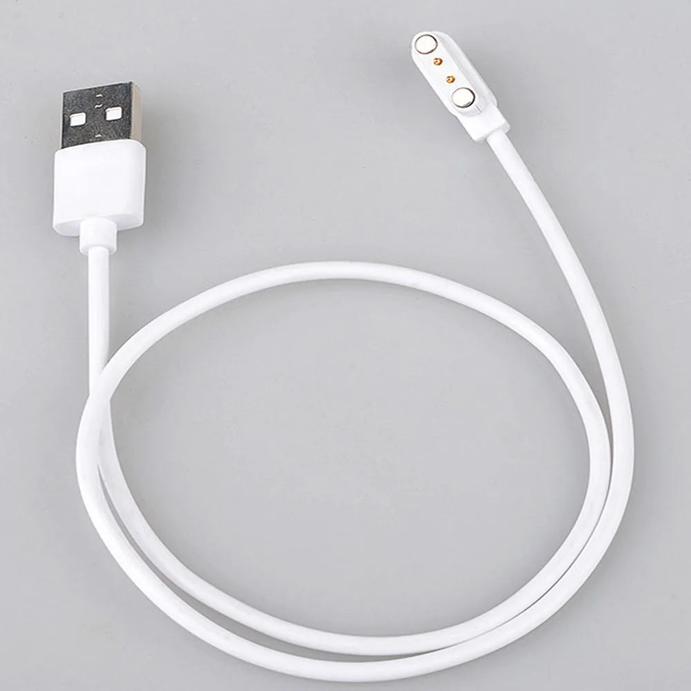 2/4Pin Magnetic Charging Cable 2.84/4.0/7.62mm Spacing Charging Cable For Smart Watch Wristwatch Juicer USB Power Charger Peaceful Pleasures Health and Wellness