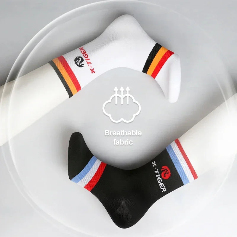 X-TIGER Cycling Socks – Breathable, Quick-Dry Racing Socks
