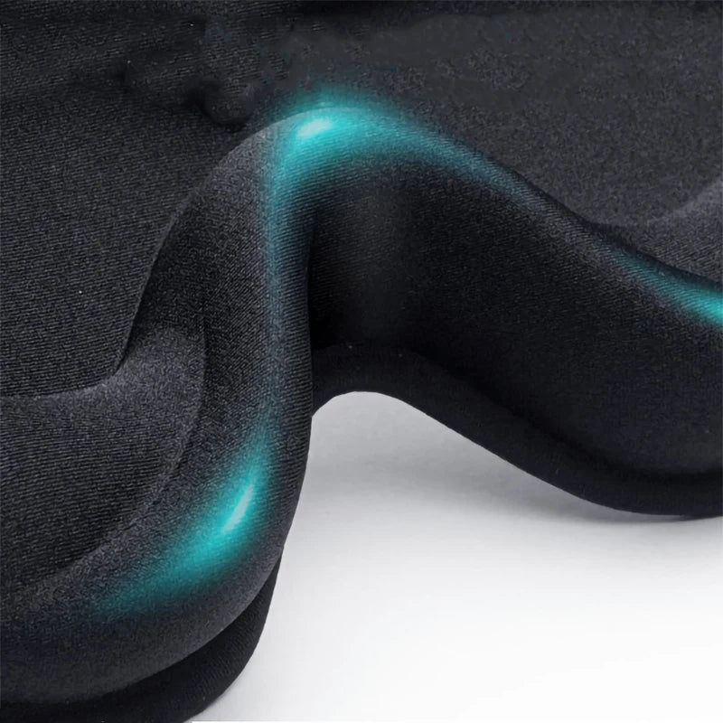 3d sleep eye mask three-dimensional 3d eye mask one-piece nose memory foam blackout eye mask breathable fabric help sleep Peaceful Pleasures Health and Wellness