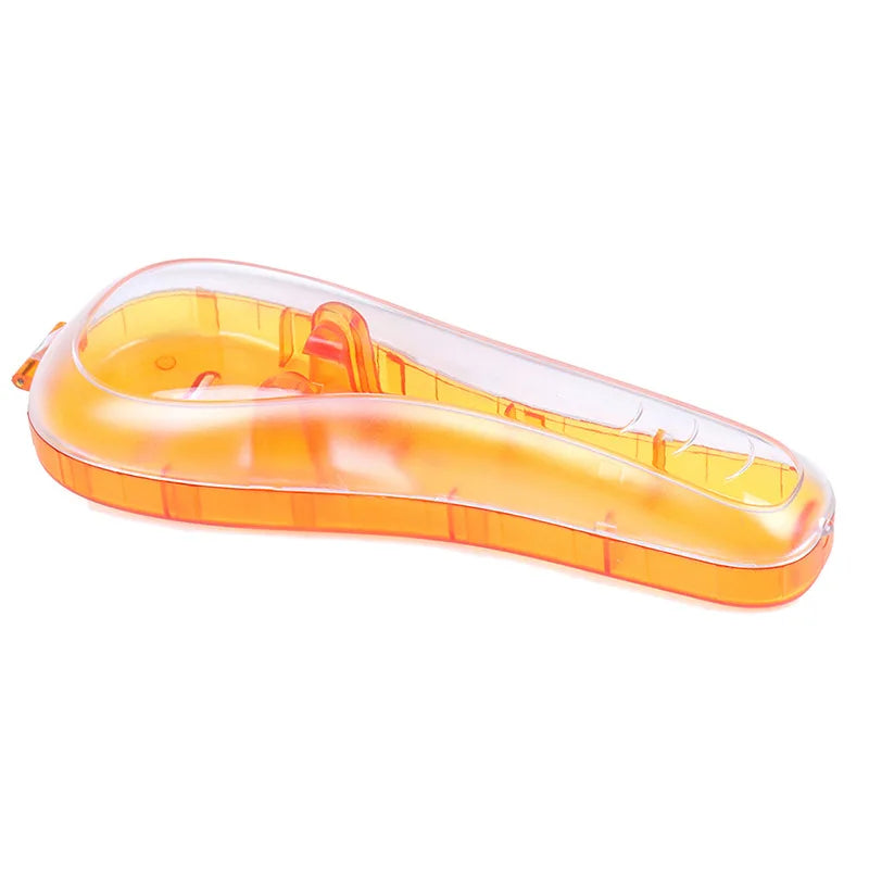 Transparent Travel Razor Case – Portable Shaver Storage Box