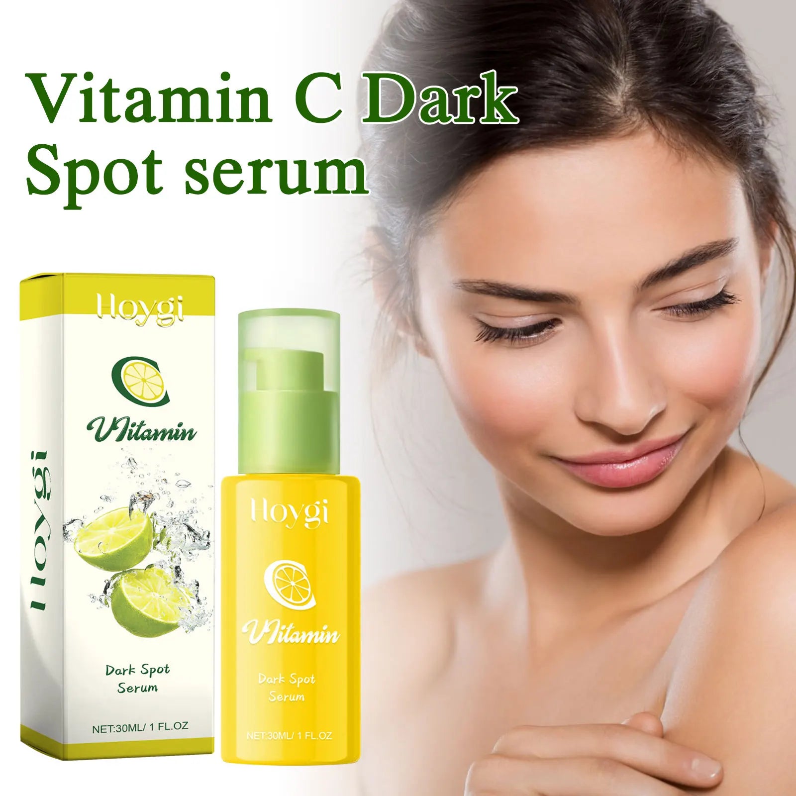 Vitamin C Serum Dark Spot Corrector Anti Pigementation Fade Melanin Shrink Pores Remove Fine Line Nourishing Brightening Essence Peaceful Pleasures Health and Wellness