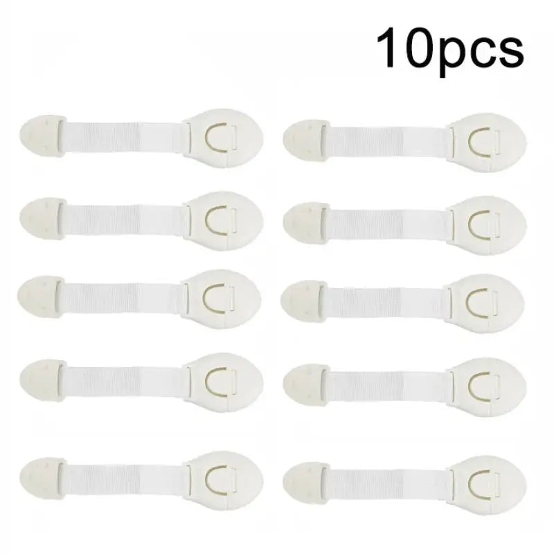 Child Safety Cabinet & Drawer Webbing Locks – 1/5/10 Pack Child Safety Lock Peaceful Pleasures Health and Wellness 10pcs China Mainland