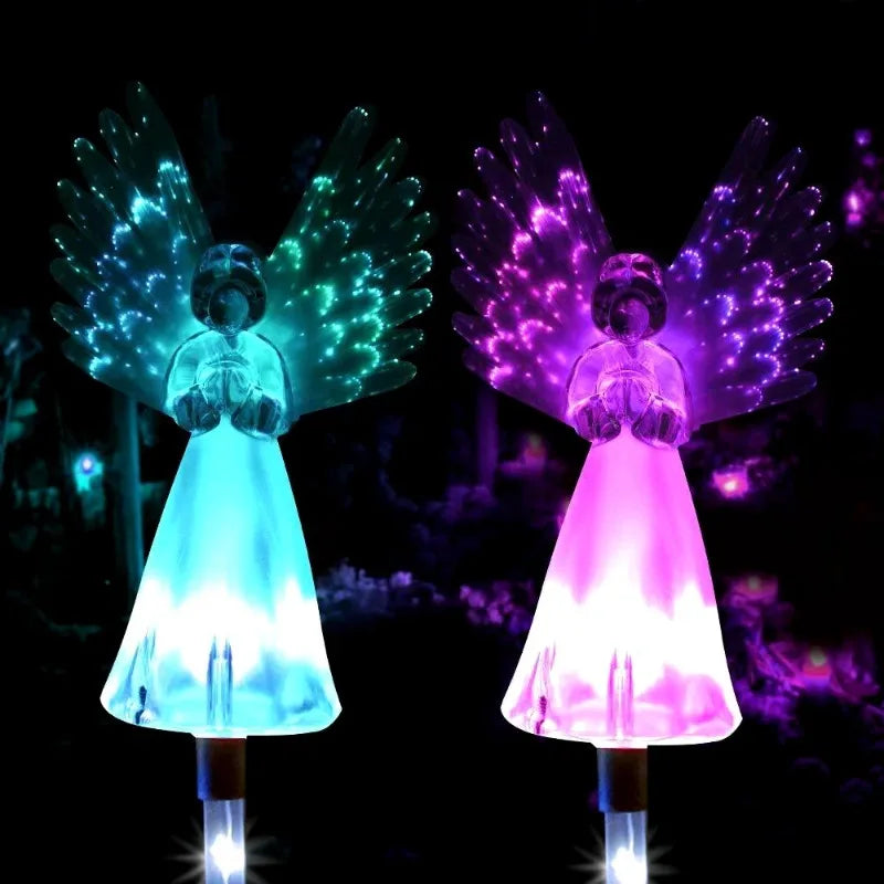 Solar LED Lawn Lights – Color Changing Outdoor Garden Lights