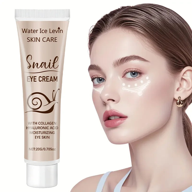 Hydrolyzed Collagen & Snail Essence Eye Cream – Firming & Moisturizing Eye Cream Peaceful Pleasures Health and Wellness