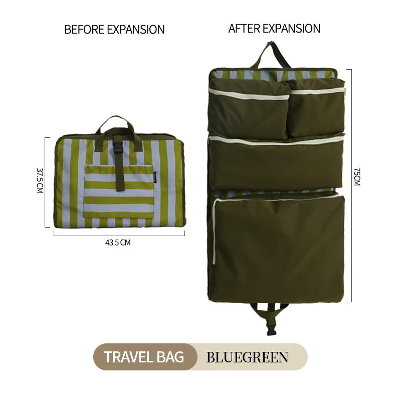 Hanging Packing Cube – Foldable Waterproof Travel Organizer