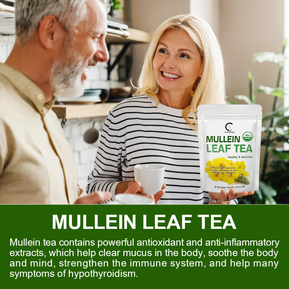 Mullein Leaf Herbal Tea – Lung Cleanse & Respiratory Support Peaceful Pleasures Health and Wellness