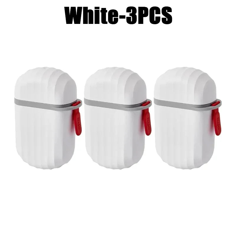 Portable Travel Soap Box with Lid, Drain & Leak-Proof Case