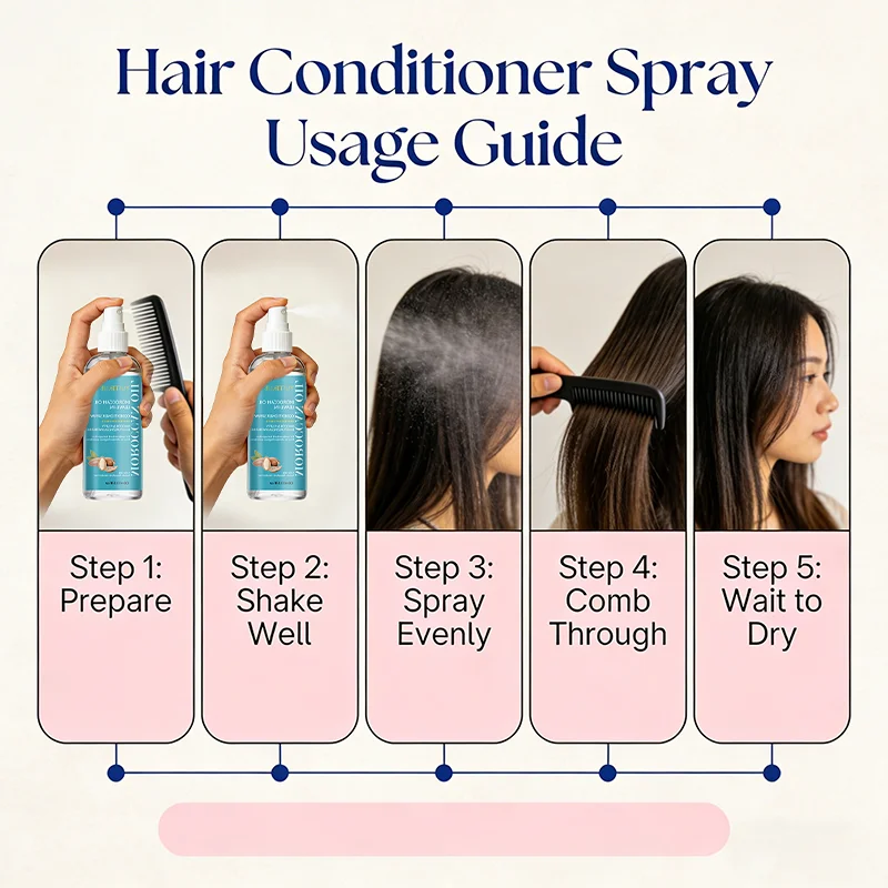 Moroccan Argan Oil Leave-In Conditioner Spray – Anti-Frizz Leave-In Conditioner Spray Peaceful Pleasures Health and Wellness