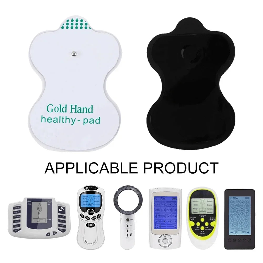 TENS EMS Electrode Replacement Pads – Self-Adhesive Gel Pads