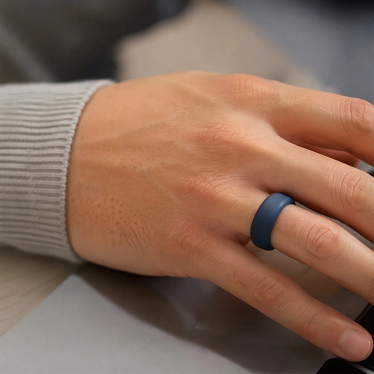 For Oura Ring 5 Ring Protective Cover Smart Ring For Oura Ring 5 Skin Feel Silicone Ring Cover Anti Fall Dust-proof Protection Peaceful Pleasures Health and Wellness