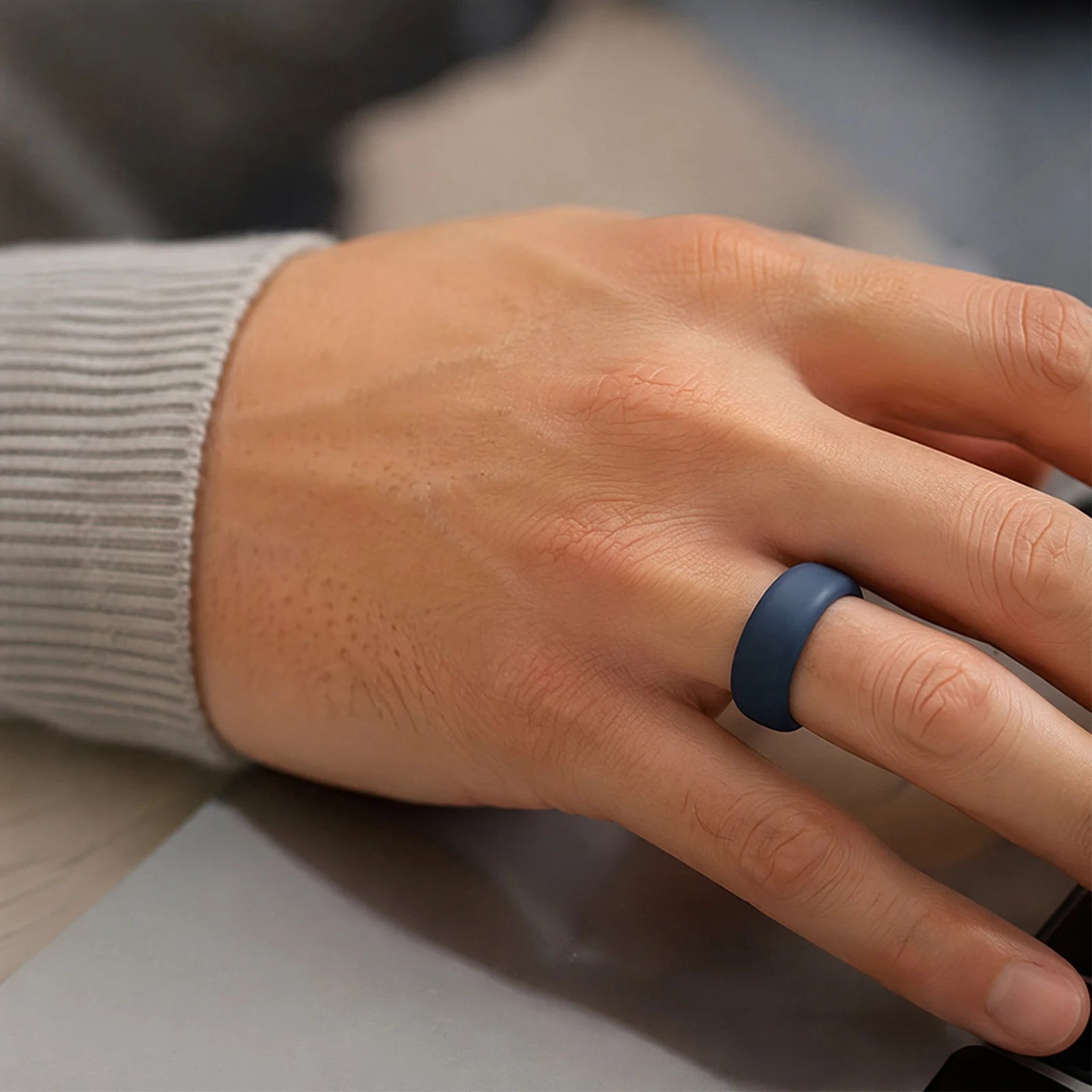 For Oura Ring 5 Ring Protective Cover Smart Ring For Oura Ring 5 Skin Feel Silicone Ring Cover Anti Fall Dust-proof Protection Peaceful Pleasures Health and Wellness