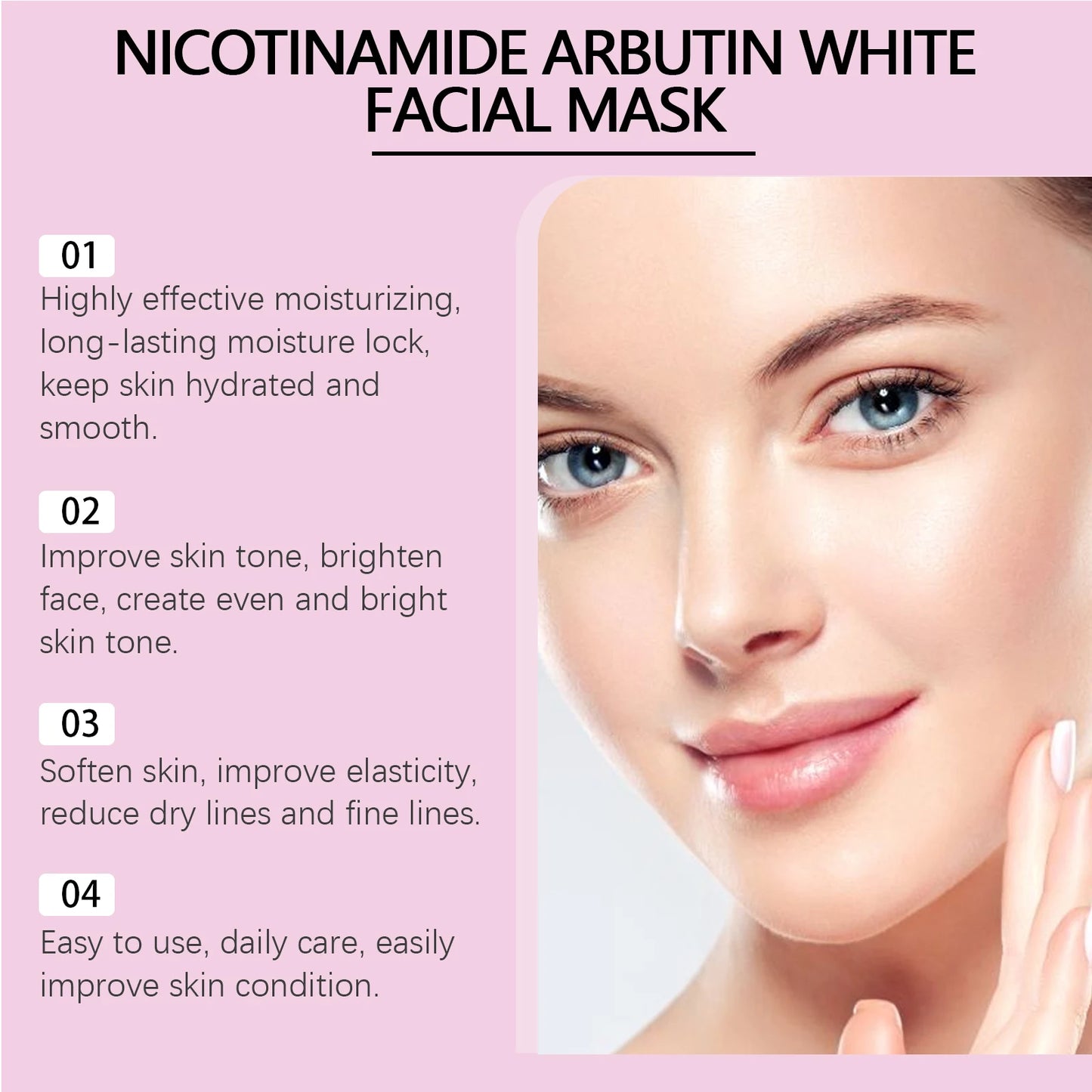 Niacinamide & Arbutin Brightening Hydrating Sheet Mask
