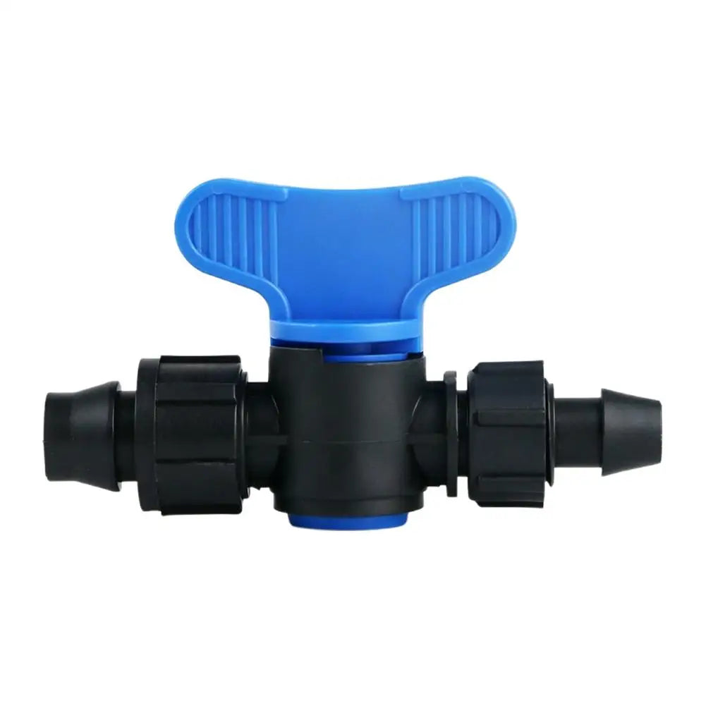 PE Pipe Bypass Valve Plastic Switch Valve for Micro Spray Drip Irrigation System Water Pipe Connector Drip Irrigation System Peaceful Pleasures Health and Wellness 1pcs