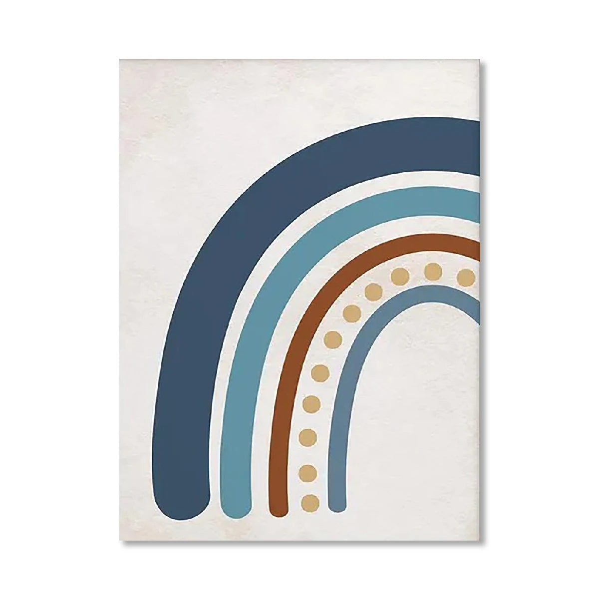 Retro Woodland Animal Canvas Wall Art | Nursery & Home Decor