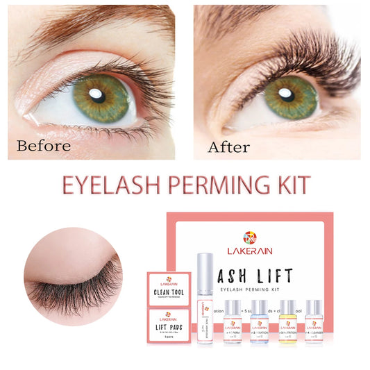 Dropshipping Lash Lift Kit Semi-Permanent Eyelash Enhancer Lifting Perming Lotion Fixation Glue Curly Lasher Beauty Home Use Kit Peaceful Pleasures Health and Wellness