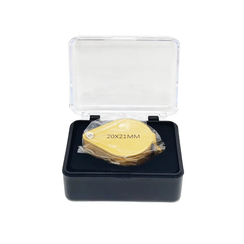 10x 20x 30x Jewelry Diamond Loupe Magnifier Tool Eye Magnifier Magnifying Glass Equipments Triplet Jewelers Eye Triplet Glass Peaceful Pleasures Health and Wellness 8