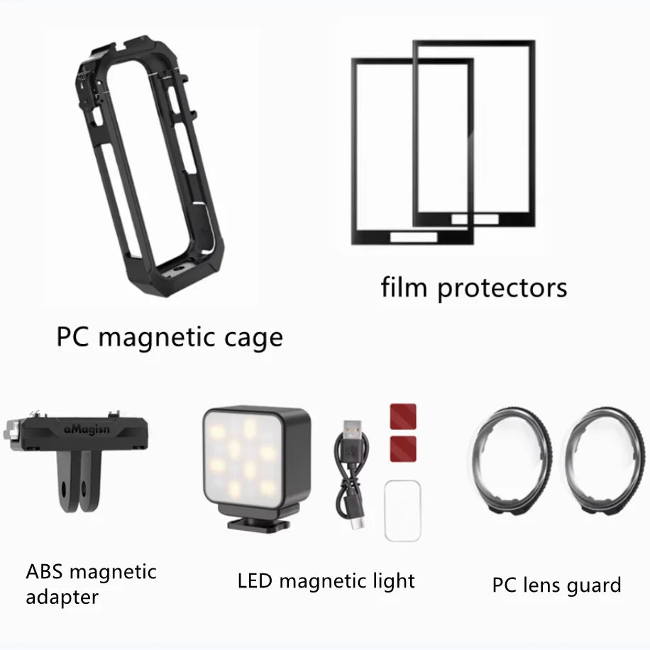 Insta360 X4 Air Protective Case, Lens Guard & Screen Protector Kit