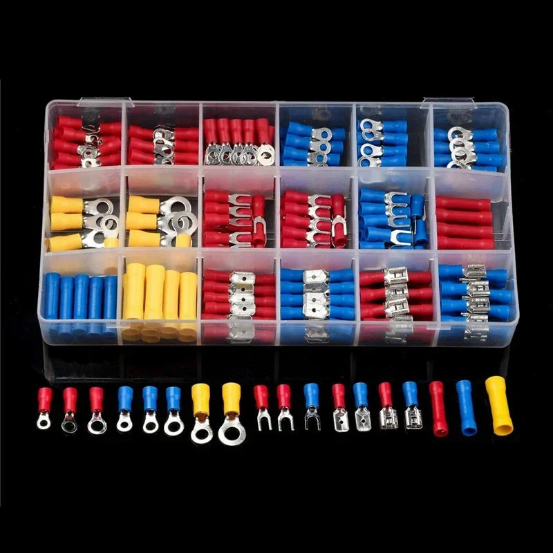 Insulated Crimp Terminal Kit – 102 or 300 Pcs Wire Connector Set Peaceful Pleasures Health and Wellness 300PCS