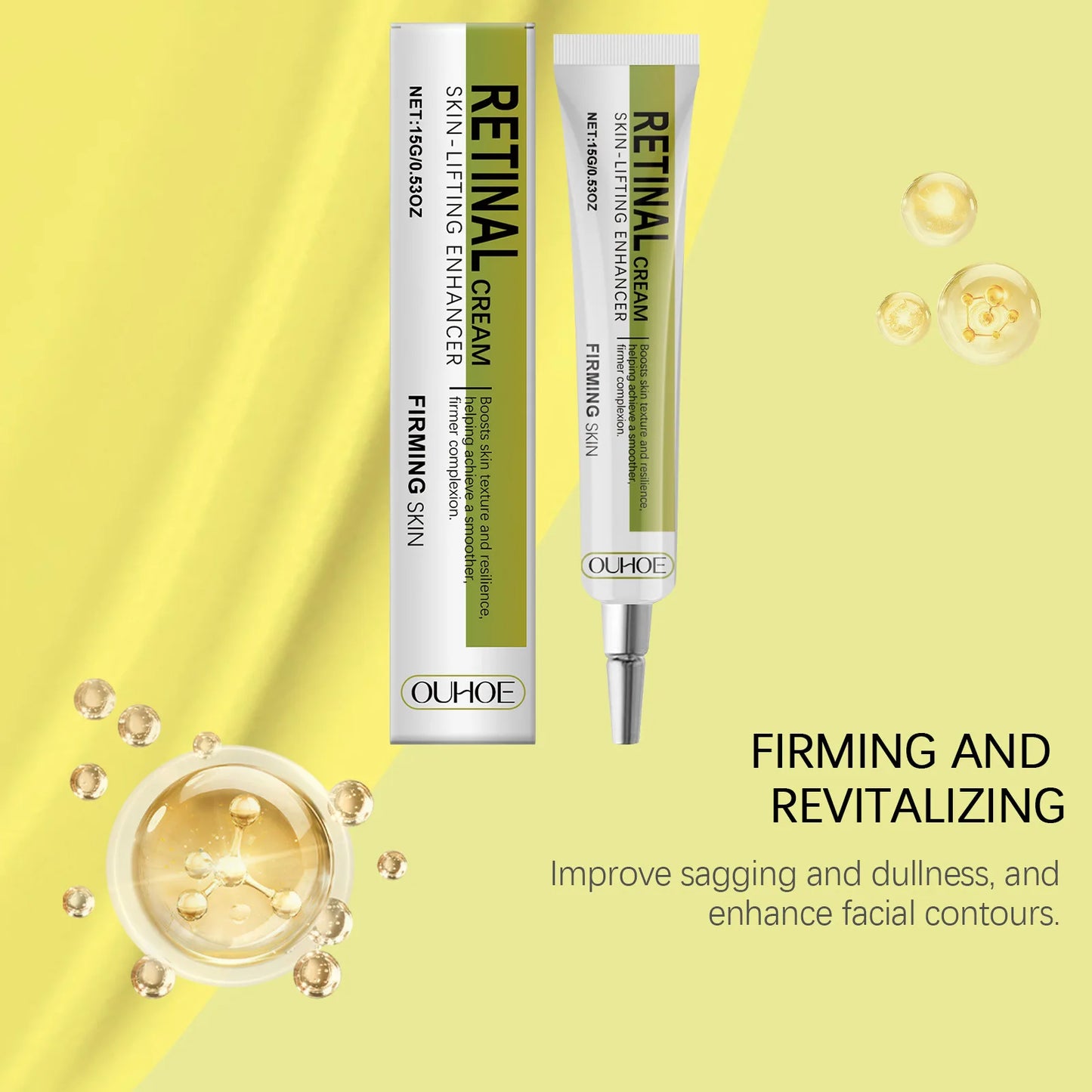 Retinol Firming & Brightening Cream – Anti-Wrinkle Moisturizer