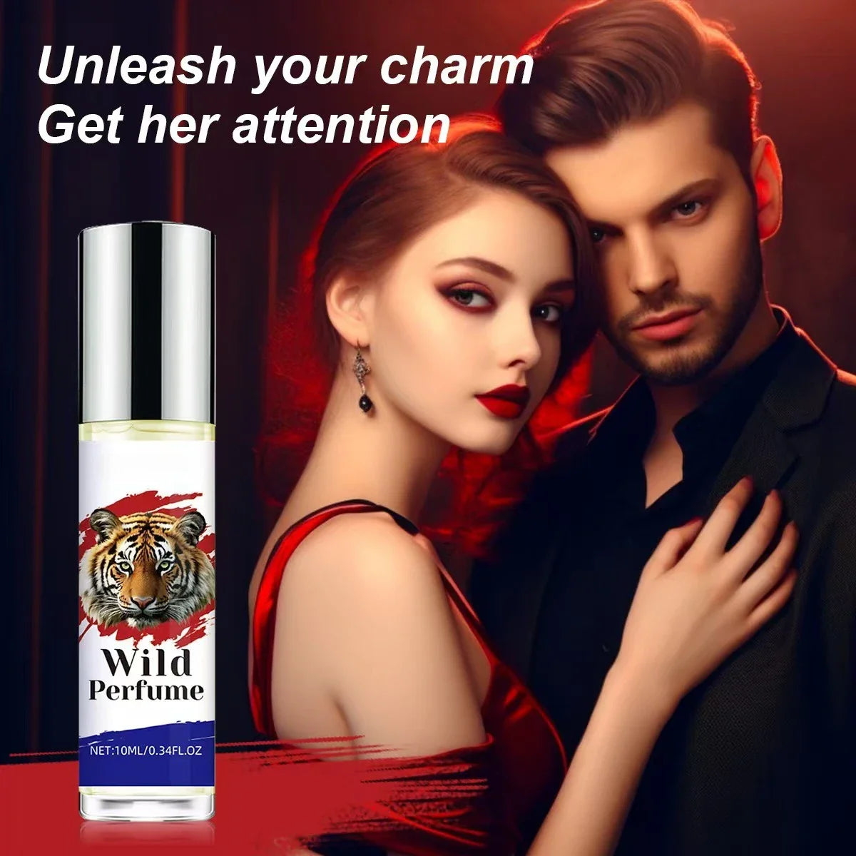 Pheromone Body Perfume Oil for Men | Floral Scent 10ml