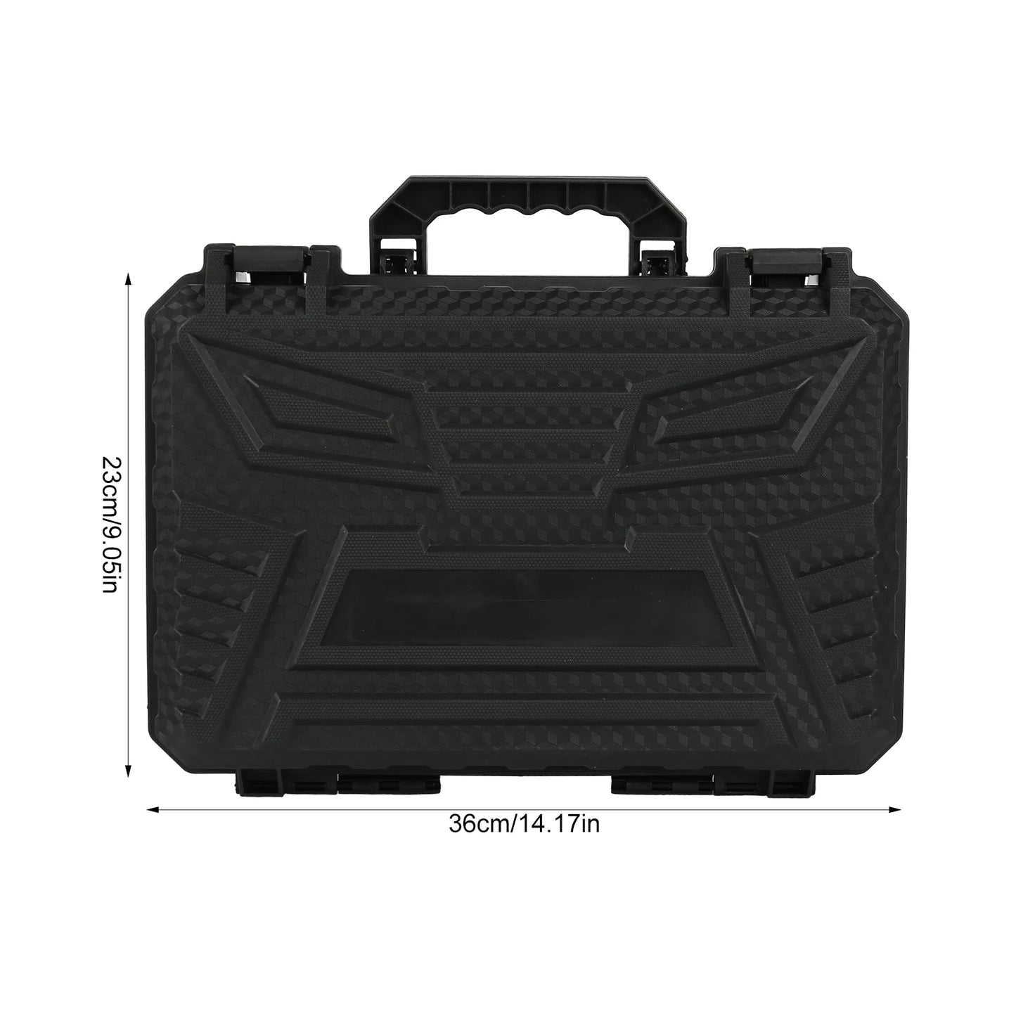 Angle Grinder Plastic Toolbox Lightweight Protective Plastic Box Fits Grinder Batteries and Safety Gear Peaceful Pleasures Health and Wellness