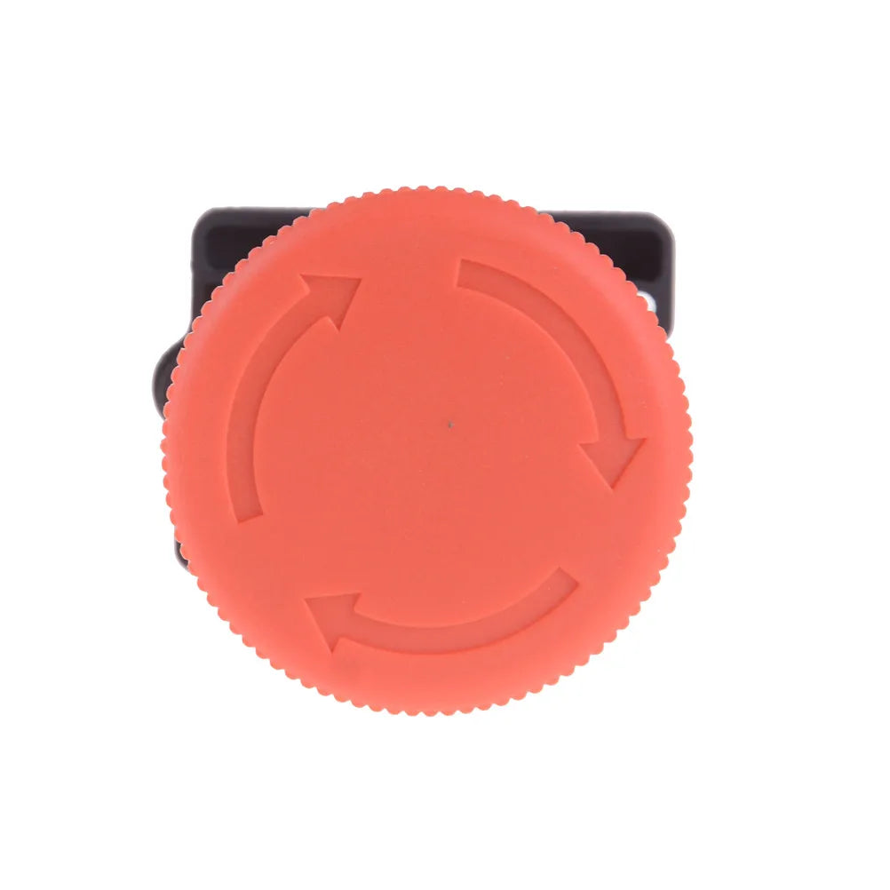 1pcs XB2-ES542 22mm NC Red Mushroom Emergency Stop Push Button Switch Peaceful Pleasures Health and Wellness