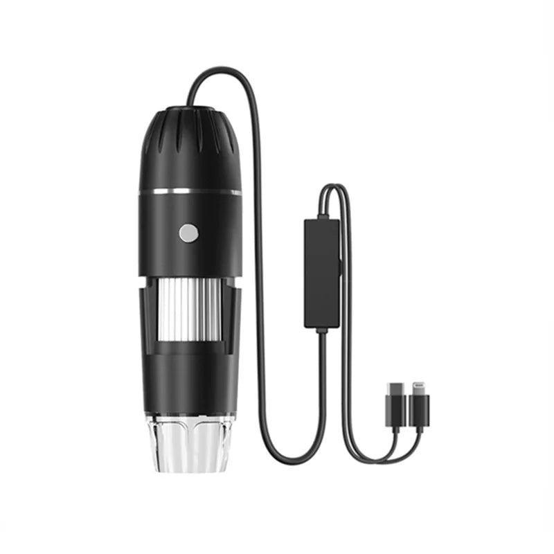 1600X Apple Android Phone Direct Connection Digital Microscope Handheld Industrial Beauty Electronic Magnifier Peaceful Pleasures Health and Wellness