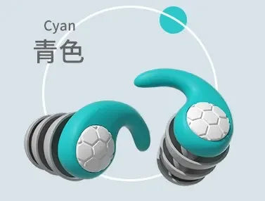 Silicone Noise Filtering Earplugs – Sleep, Swim & Focus
