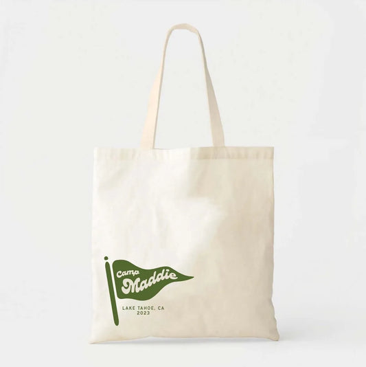 Personalized Mountain Bachelorette Tote Bag | Bridesmaid Gift Personalized Tote Bag Peaceful Pleasures Health and Wellness