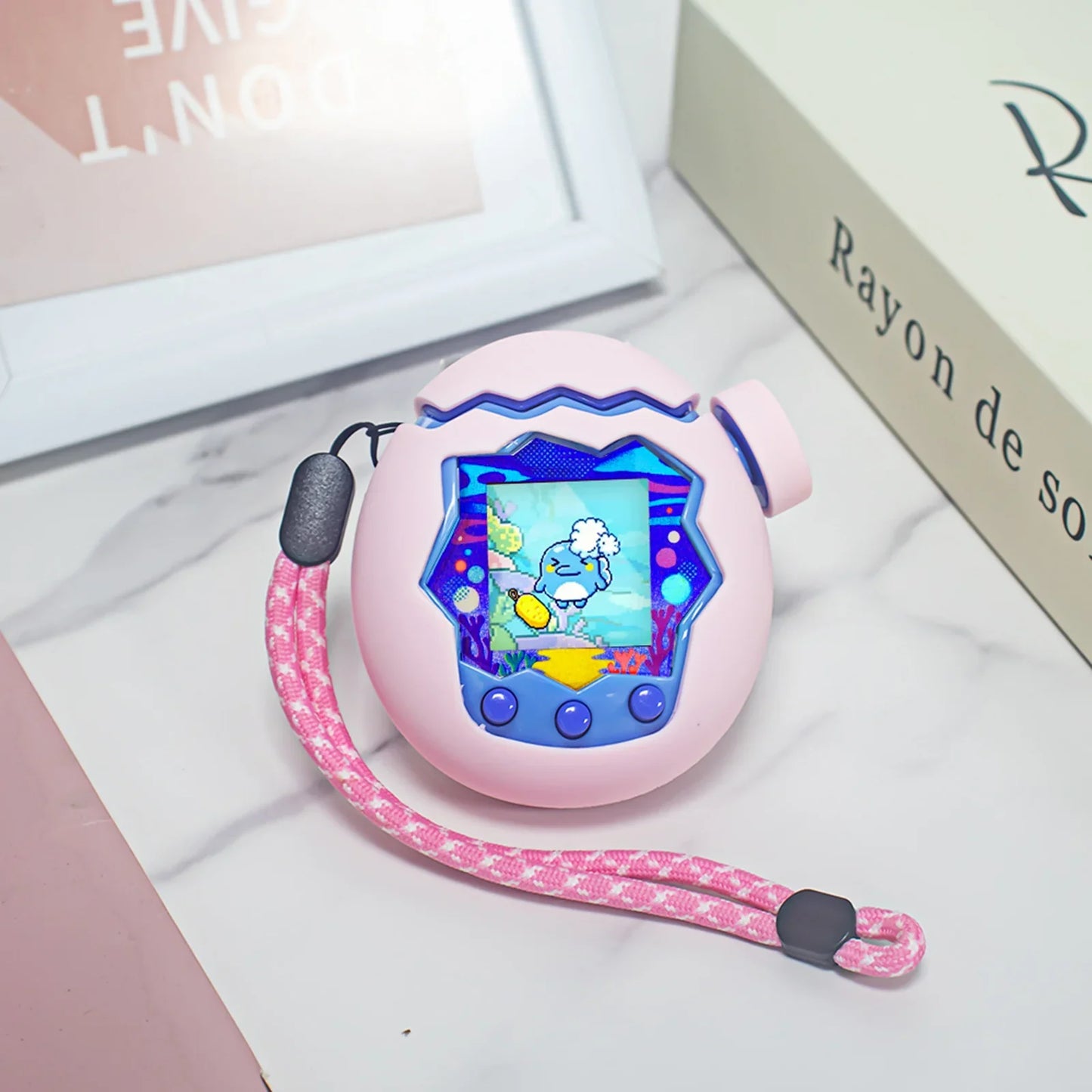 Silicone Case with Thumb Grips & Lanyard – Tamagotchi Paradise