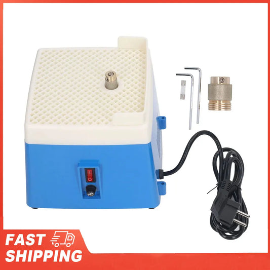 Stained Glass Grinder Mini Portable Art Grinding Tool Blue 4200r Min Peaceful Pleasures Health and Wellness