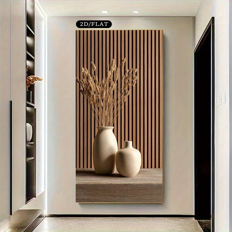 2D Flat, Large Frameless Modern Canvas Artwork Decor Poster, for Home Decor in Living Rooms and Bedrooms, and Makes A Great Gift Peaceful Pleasures Health and Wellness