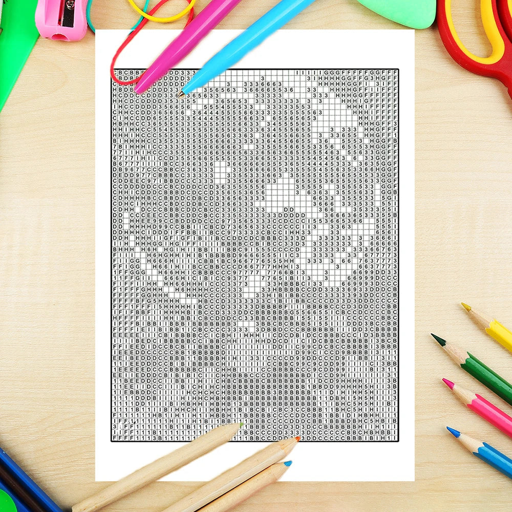 48 Page A4 Digital Coloring Book Great Way Relax Entertain