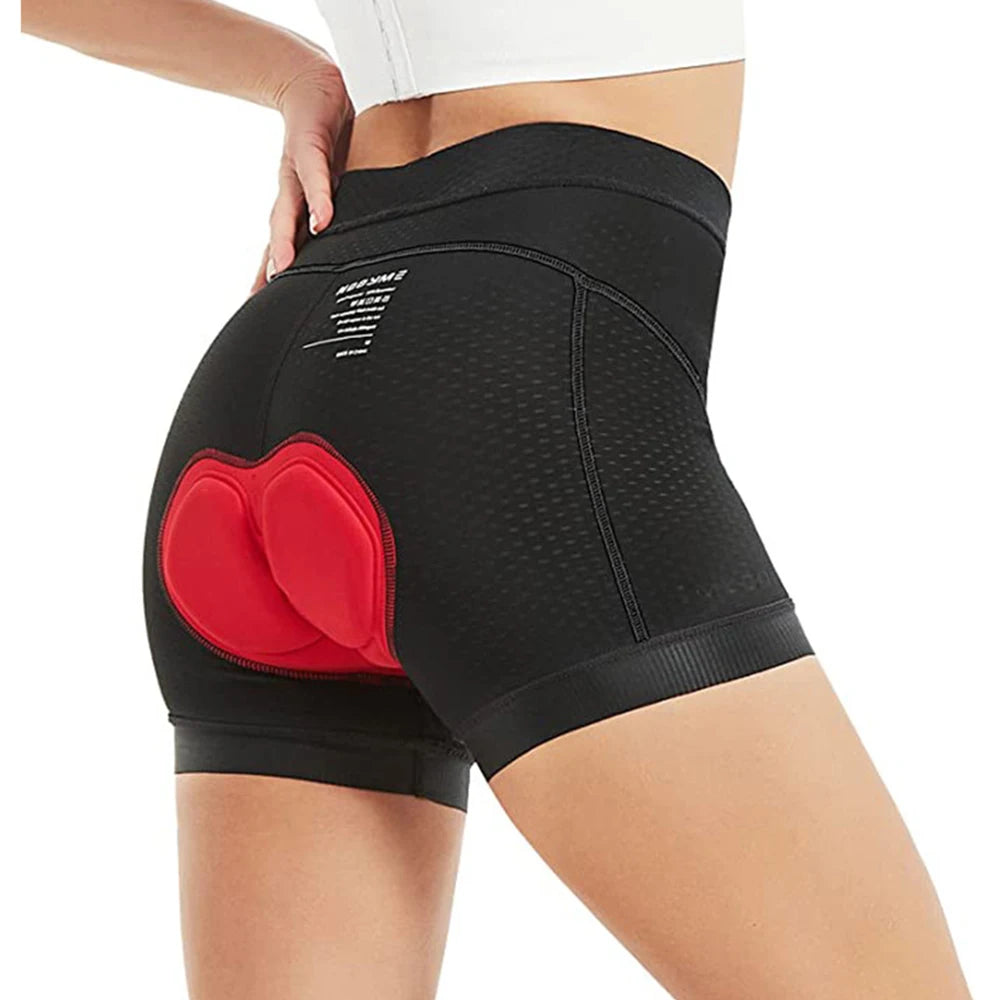 WEFITON 1PCS Men’s Cycling Underwear 4D Padded Bike Shorts MTB Liner Shorts with Anti-Slip Leg Grips Breathable Bicycle Sports Peaceful Pleasures Health and Wellness Black-1PCS S