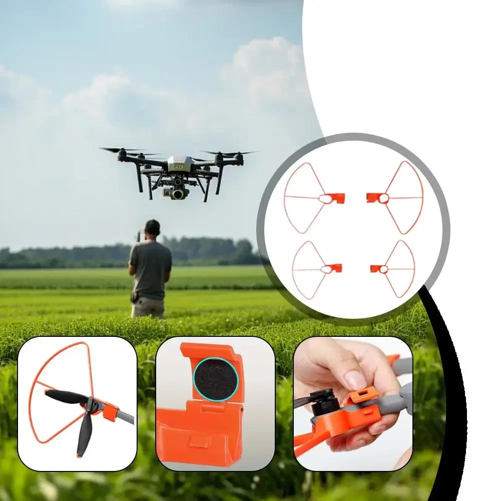 For DJI MINI 5 PRO Drone Propeller Guard Anti-collision Ring Heighten Landing Gear for Mini 5 Pro Drone Protector Accessories Peaceful Pleasures Health and Wellness