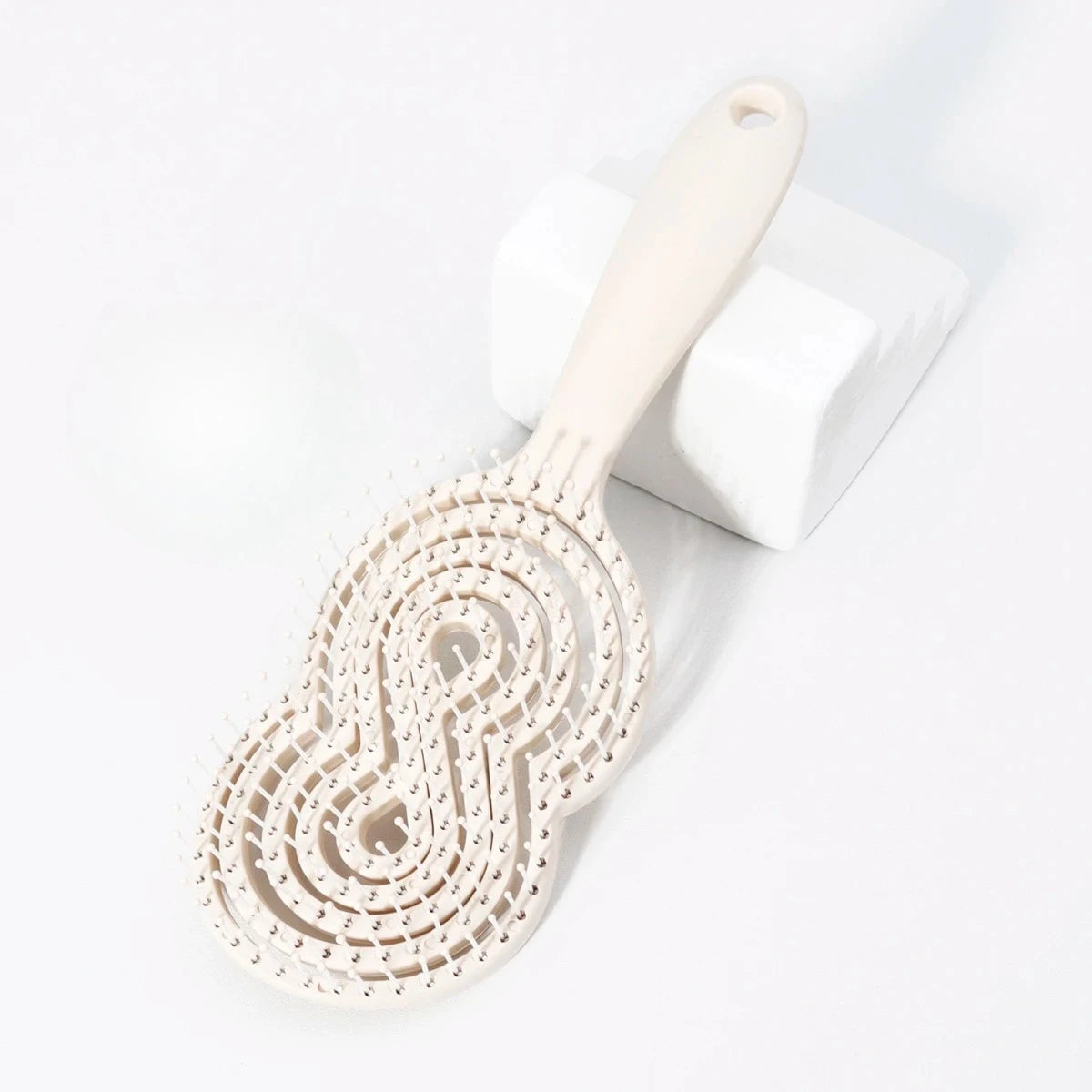 Anti-Static Hollow Loop Brush for Wigs & Natural Hair