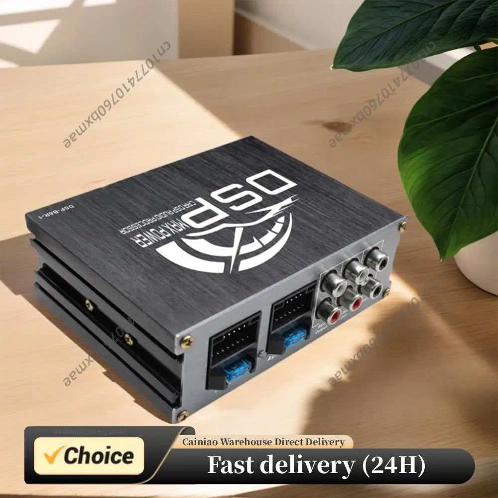 4x50W Car DSP Digital Audio Processor Support APP Control DSP Car Power Amplifier Car DSP Amplifier for Cars Peaceful Pleasures Health and Wellness Default Title