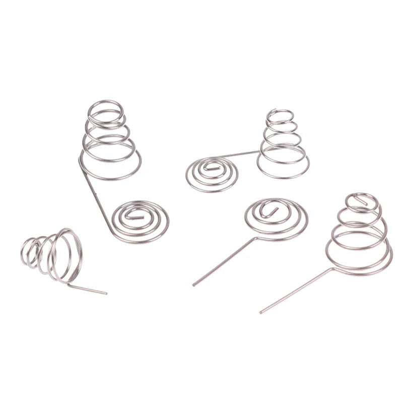 5pcs AAA AA Battery Spring Contact Plates | Nickel DIY Parts