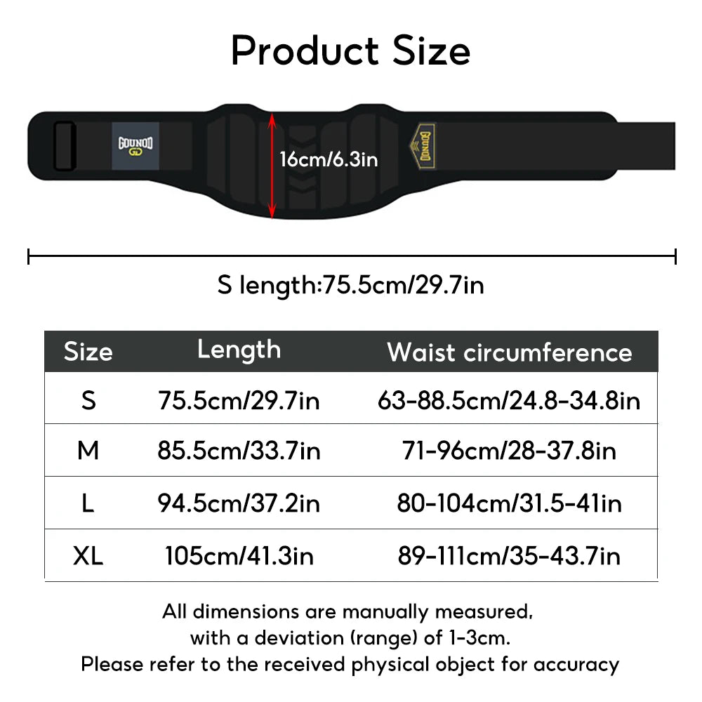 Abdominal Training Belt Widened Waist Adjustable EVA Lumbar Support Belt Powerlifting Strength Training GymFitness Weightlifting Peaceful Pleasures Health and Wellness