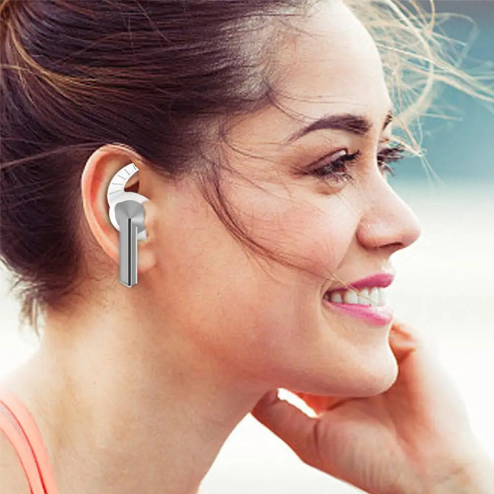 5-Pair Silicone Eartips & Wing Hooks for Samsung Galaxy Buds 3 Pro