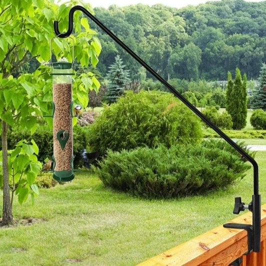 360° Rotating Bird Feeder Hook | Adjustable Steel Rail Hook Bird Feeder Hook Oasis Select