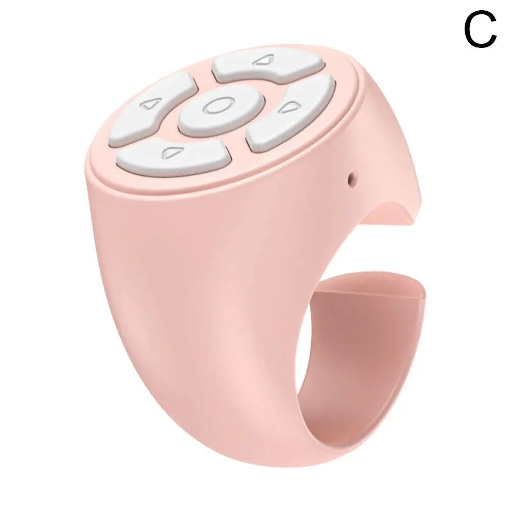 Bluetooth Ring Remote – Wireless Finger Shutter & Page Turner