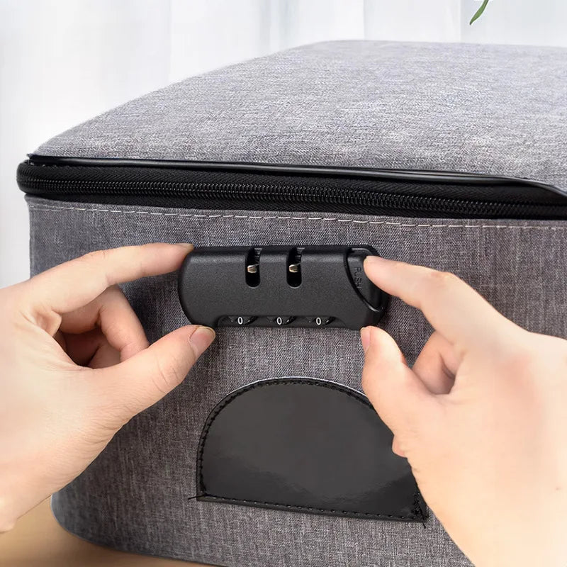 Multifunctional Briefcase with Password Lock | Travel Organizer