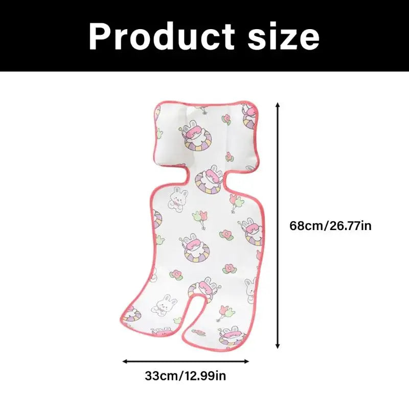 Baby Pram Cooling Pad | Breathable Bamboo Stroller Liner